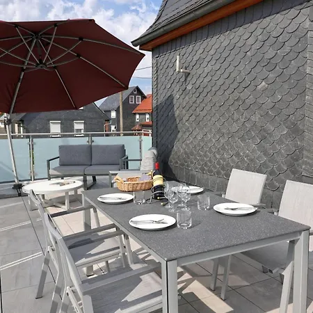 Prázdninový dům Familien-idyll Bibertalblick Masserberg