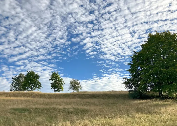別荘 Familien-idyll Bibertalblick *
